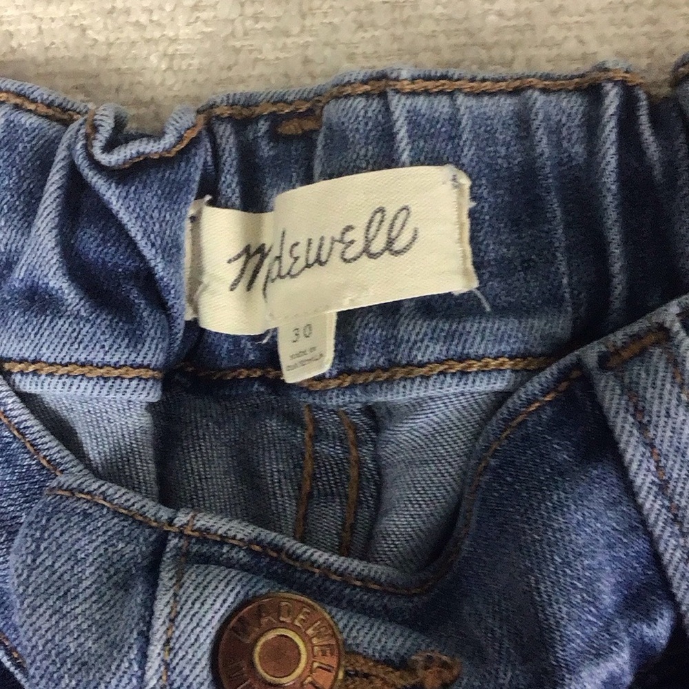 Madewell Pull on Jeans in Okeefe Wash Women’s Size 30 - Picture 16 of 16